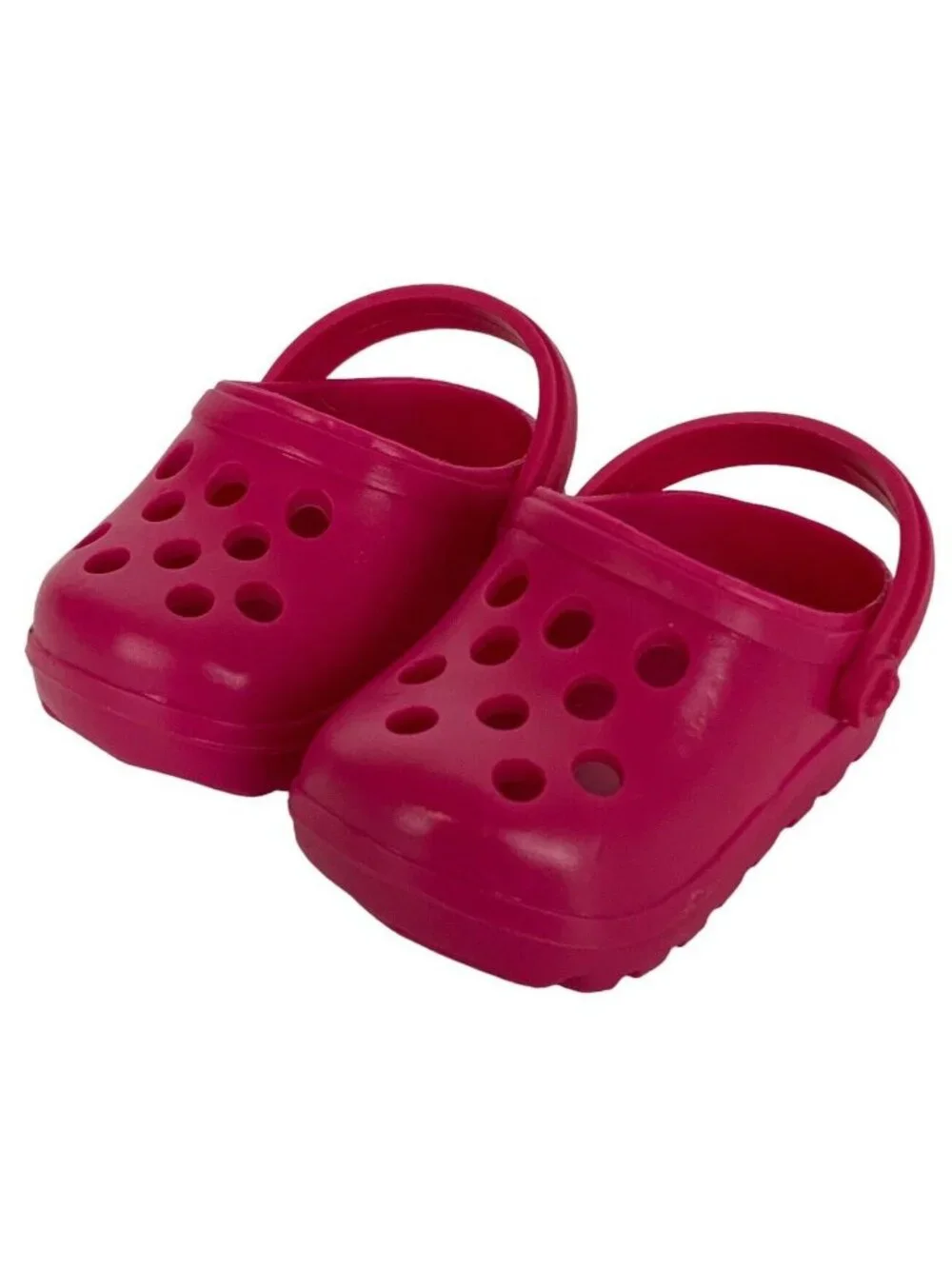 Our Generation 2 Pair Doll Shoes Sparkly Plastic Clogs & Ballet Flats Duo